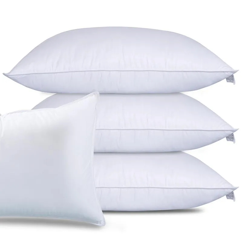 10% Goose Down Pillow White for Home