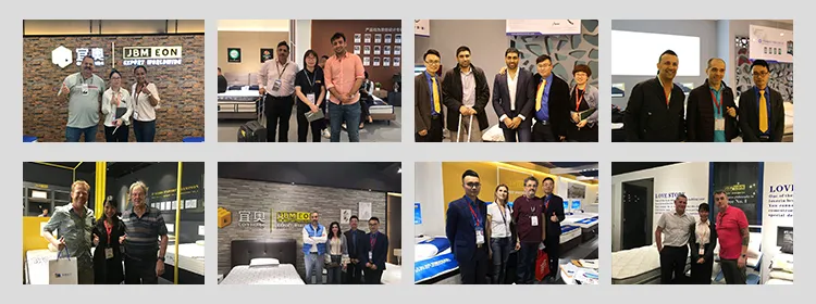 2021 Jbm Bedroom Furniture Double Bed Gel Memory Foam King Bed Mattress