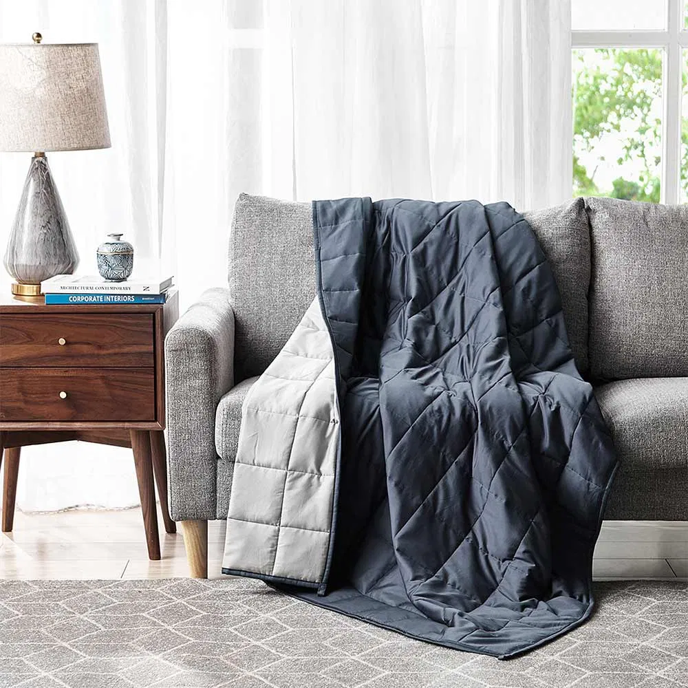 2021 Newest Hot Selling Custom Materials /Size/Weight Amazon Top Seller Sensory Weighted Blanket with Cover