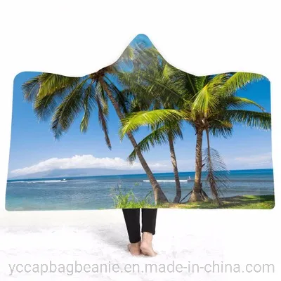 3D Print Sunshine Blue Sky Beach Full Print Nap Blanket