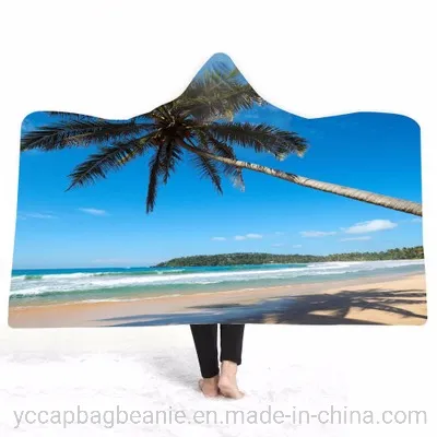 3D Print Sunshine Blue Sky Beach Full Print Nap Blanket