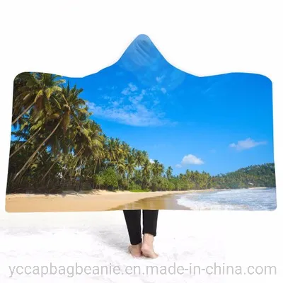 3D Print Sunshine Blue Sky Beach Full Print Nap Blanket