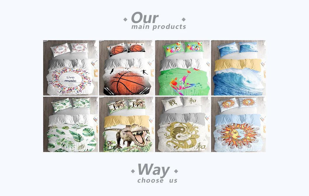 3PCS Duvet Cover Set (1 DuvetCover(comforter) + 2 Pillow Shams) Polyester Microfiber Fabric