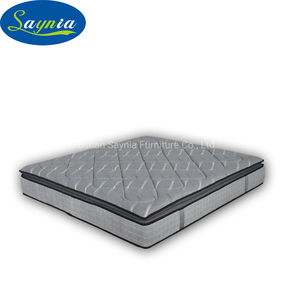 8 Inch Memory Foam Queen Pocket Spring Royal Foam Mattress