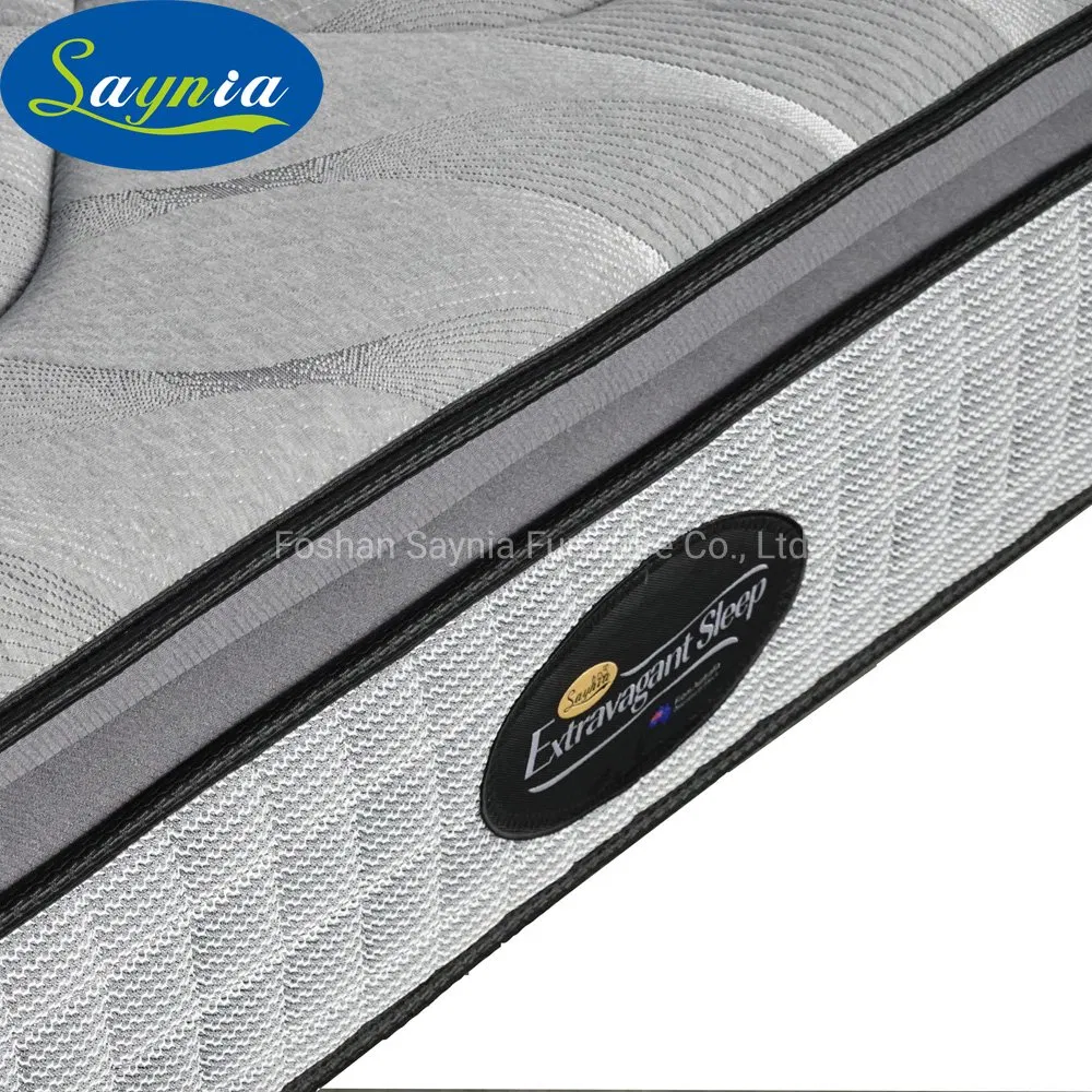 8 Inch Memory Foam Queen Pocket Spring Royal Foam Mattress