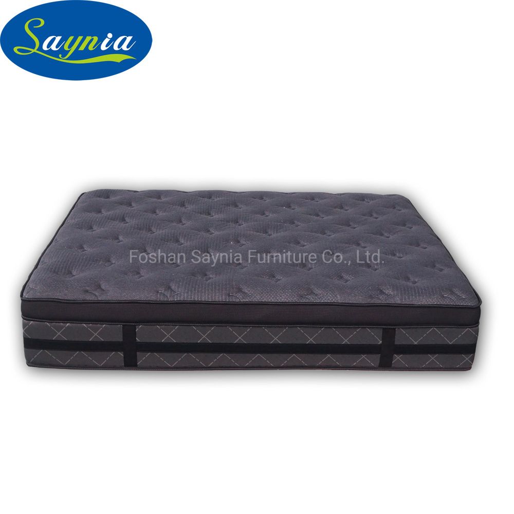 Breathable Heat Dissipation Natural Latex Spring Coil Wire Mattress