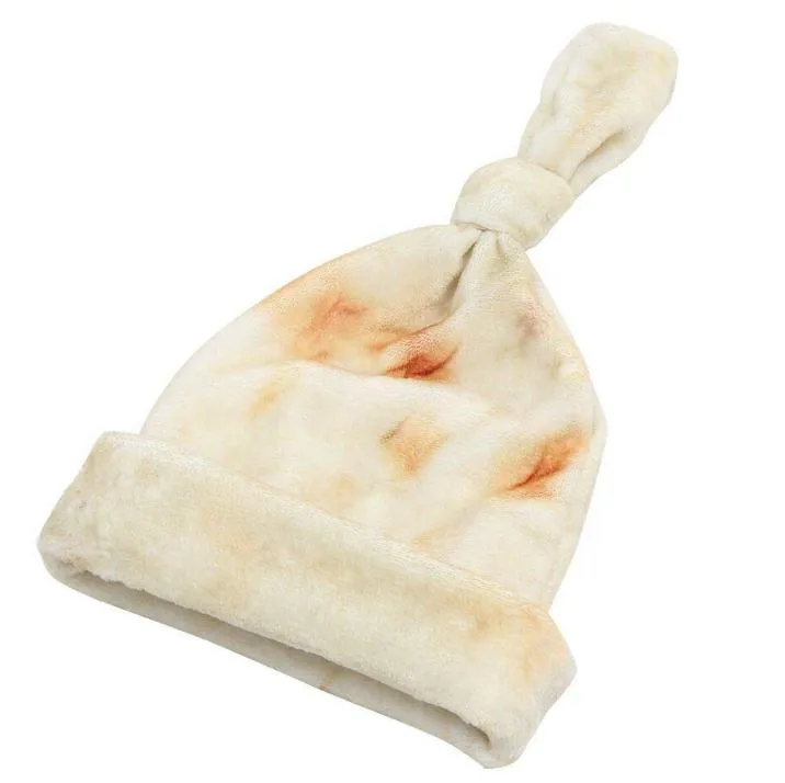 Burrito Tortilla Swaddle Novelty Blanket with Hat Super Soft