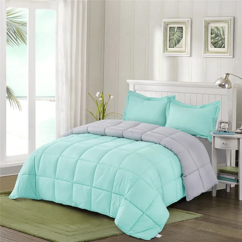 COMFLIVE Microfiber Down Alternative Lightweight Comforter Set 3pieces