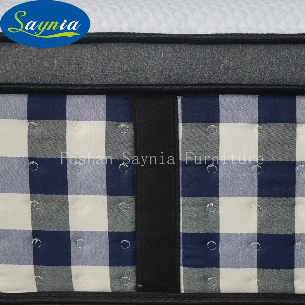 Custom Bonnel Spring Latex Queen Mattress for Hotel