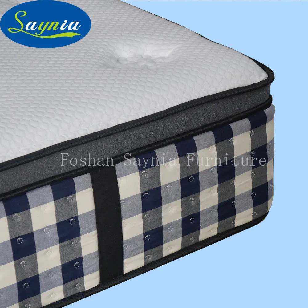 Custom Bonnel Spring Latex Queen Mattress for Hotel