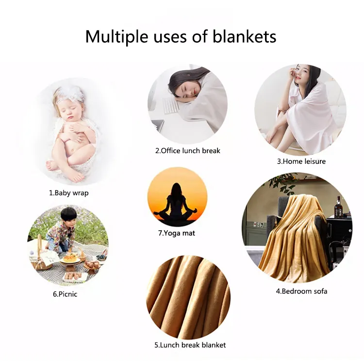Custom Printed Soft Oversized Wearable Hooded Hoodie Blanket