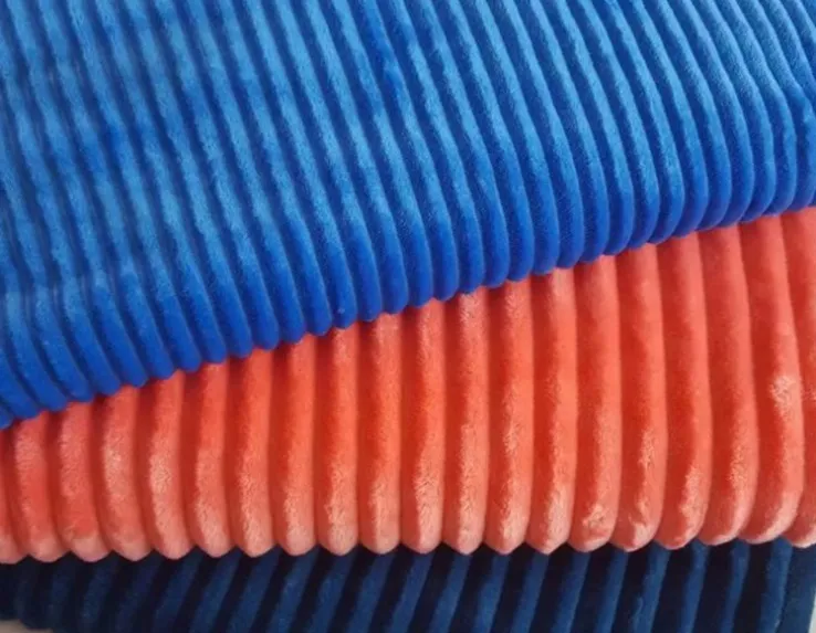 Double Side Coral Flannel Mink Fleece Fabric Blanket