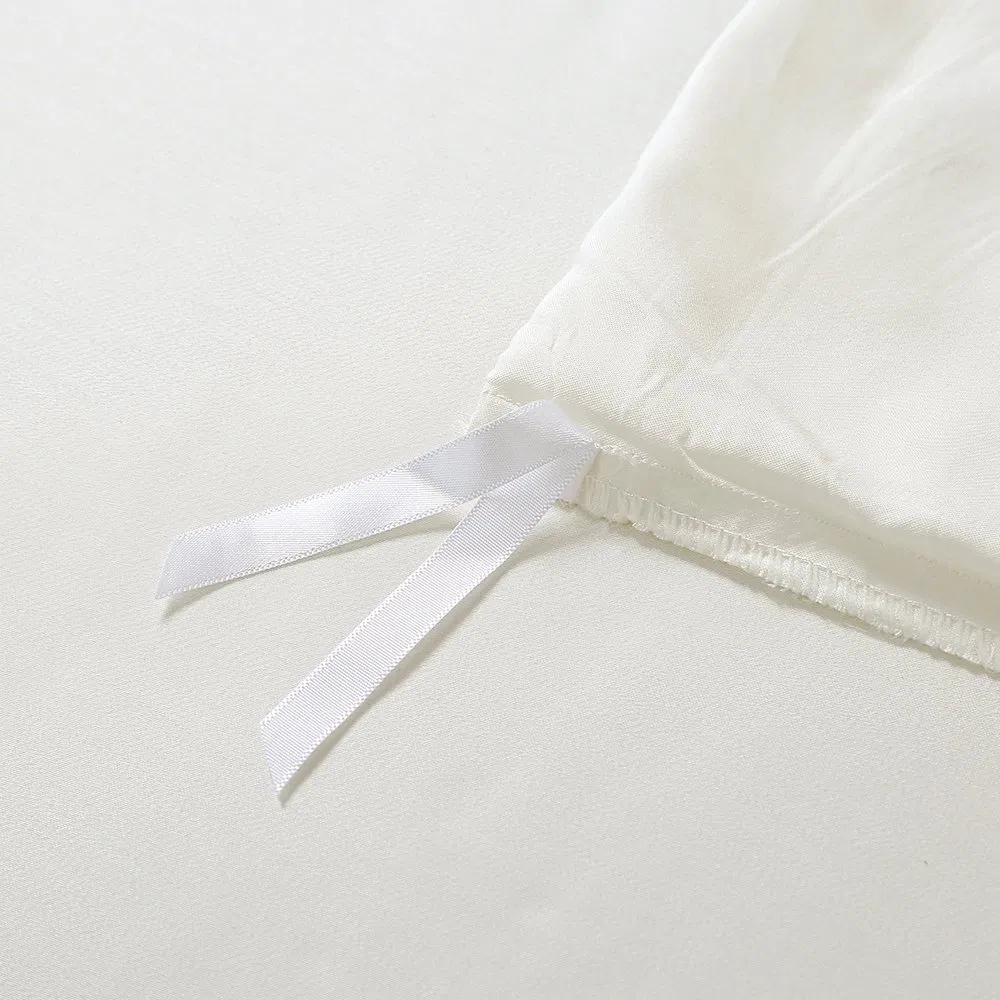 Factory Oulet 400tc Bamboo Antibacterial Fitted Bed Sheets Bedding Set