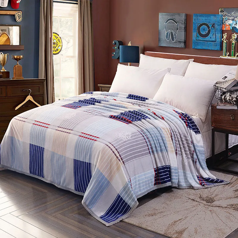 Flannel Fleece Blanket Custom Cheap Soft Microfiber Fleece Blanket