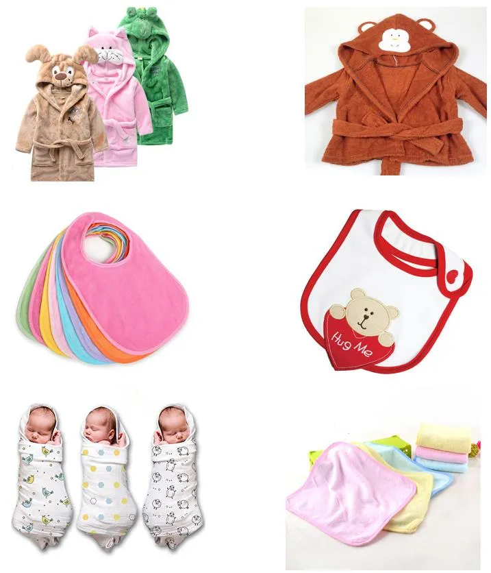 Hot Sale Animal Hooded Baby Bath Towels for New Born Baby Hooded Towel