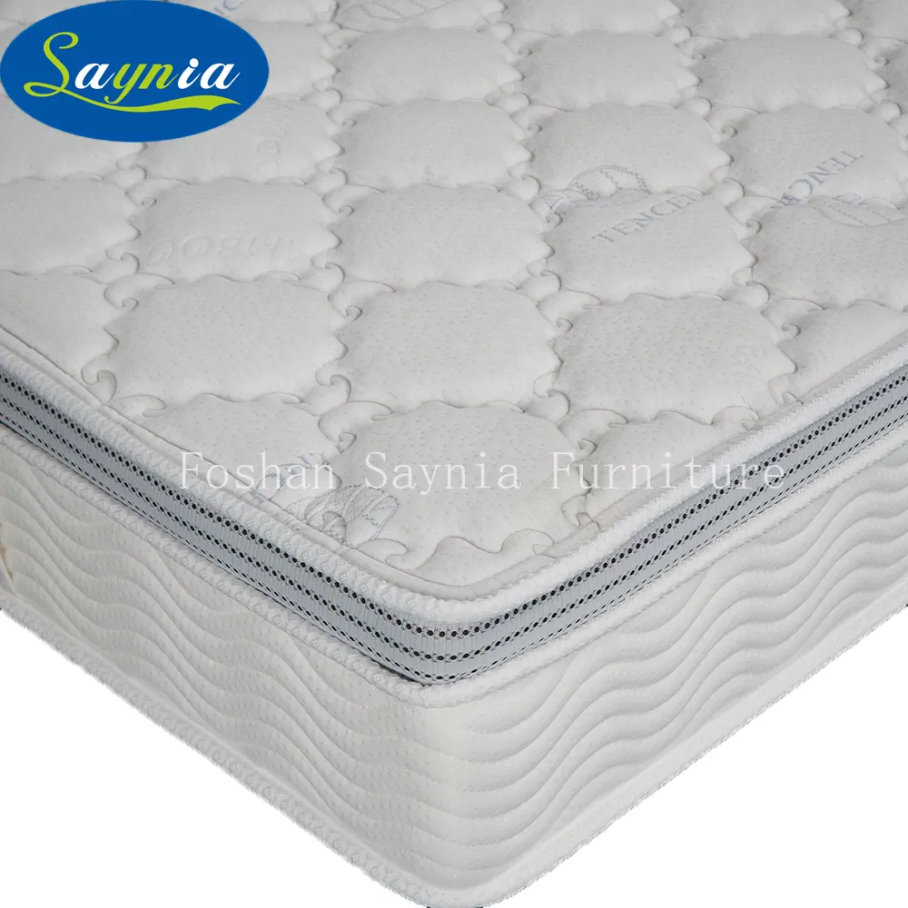 Hot Sales High Quality Memory Foam Pocket Spring Sleep Bed Mattress for Hotel Bed