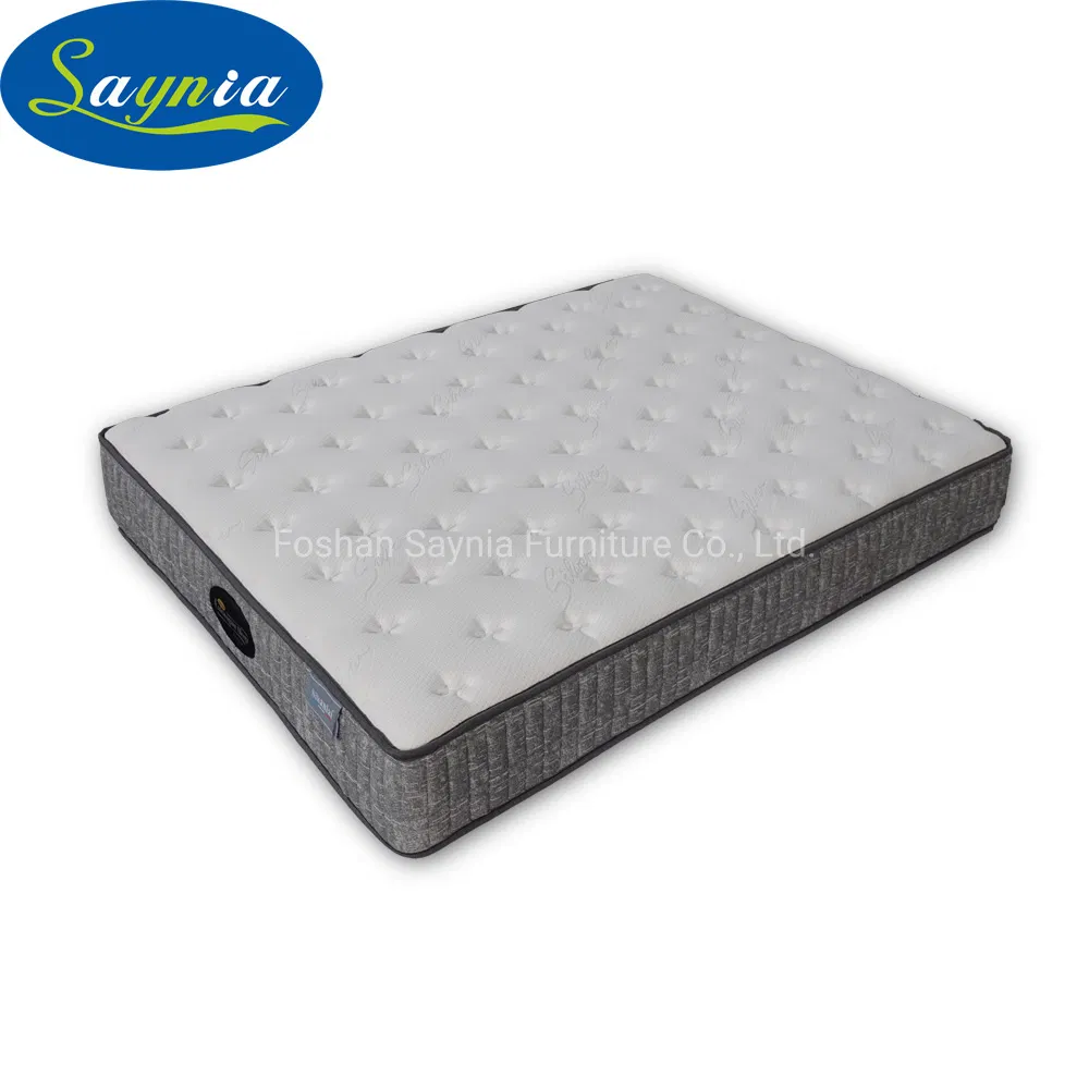King Size Luxury Spring Gel Memory Foam Top Mattress for Bed