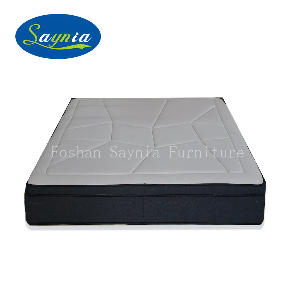 King Size PU Foam Pocket Spring Bed Mattress in Cheap Price for Hotel Bed