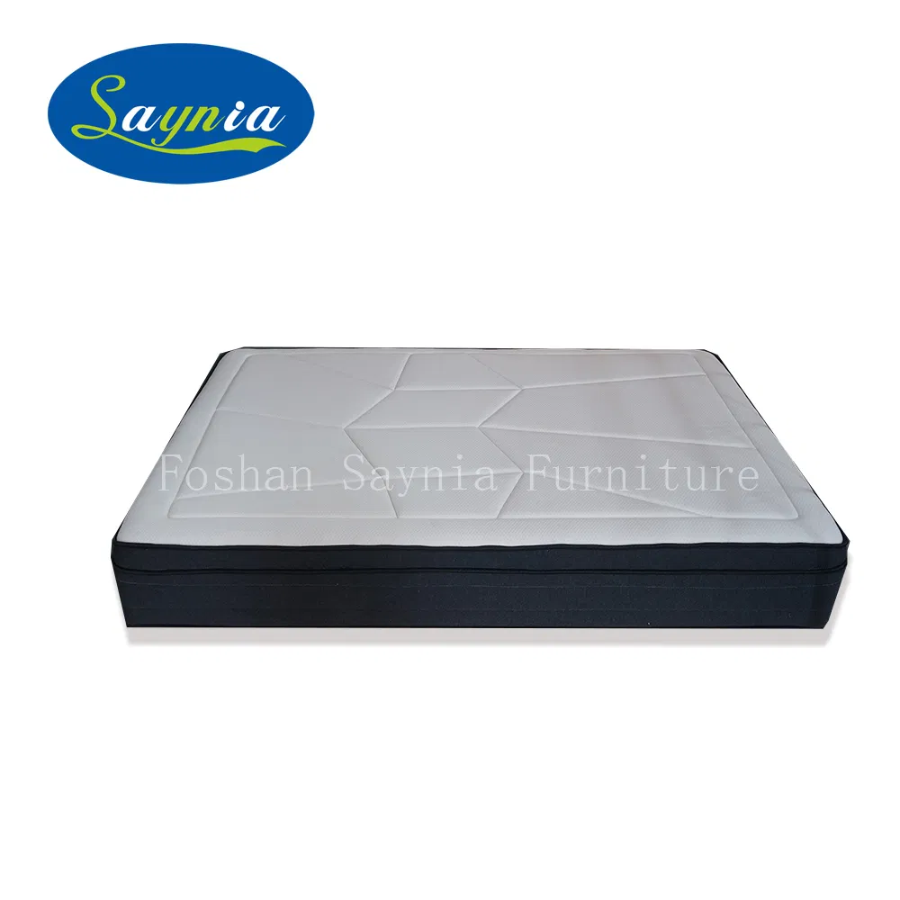 King Size PU Foam Pocket Spring Bed Mattress in Cheap Price for Hotel Bed