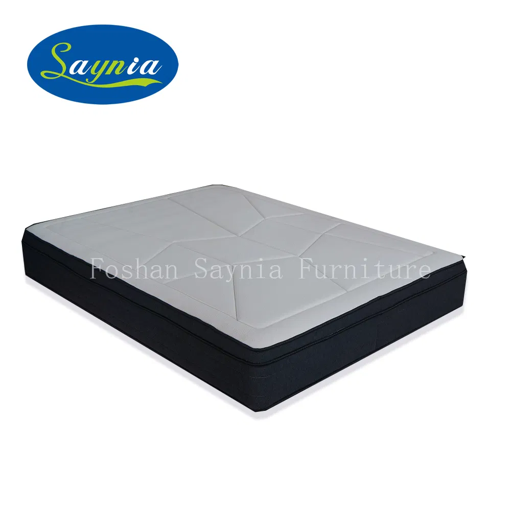 King Size PU Foam Pocket Spring Bed Mattress in Cheap Price for Hotel Bed