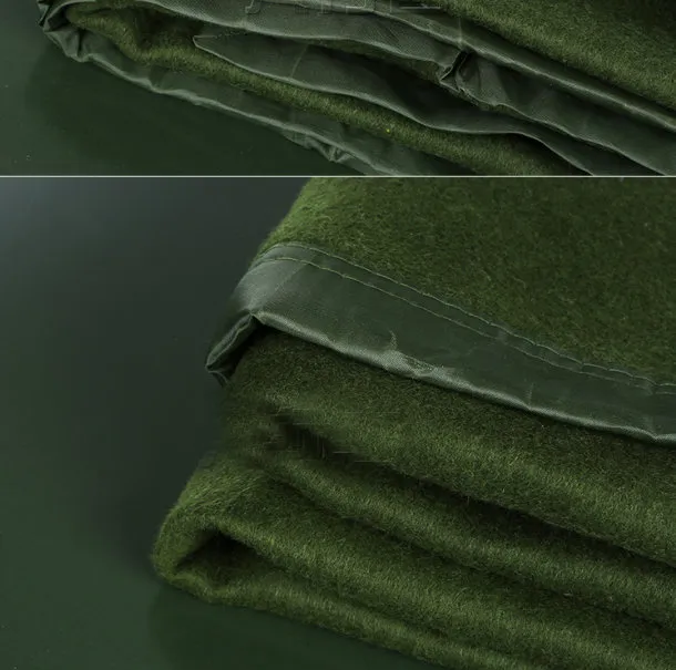 Lower Price Top Quality Heated Soft Military Wool Relief Army Blanket