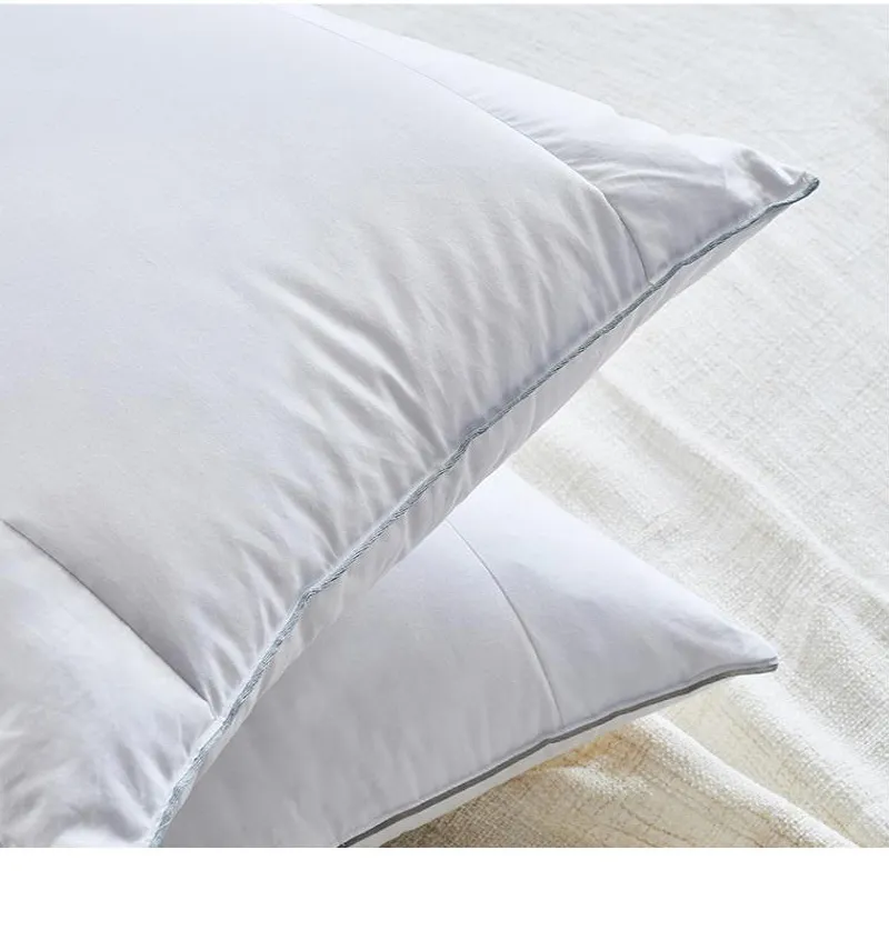 Luxury Custom Comfortable 100% Cotton Washable Chinese Goose Down Pillow
