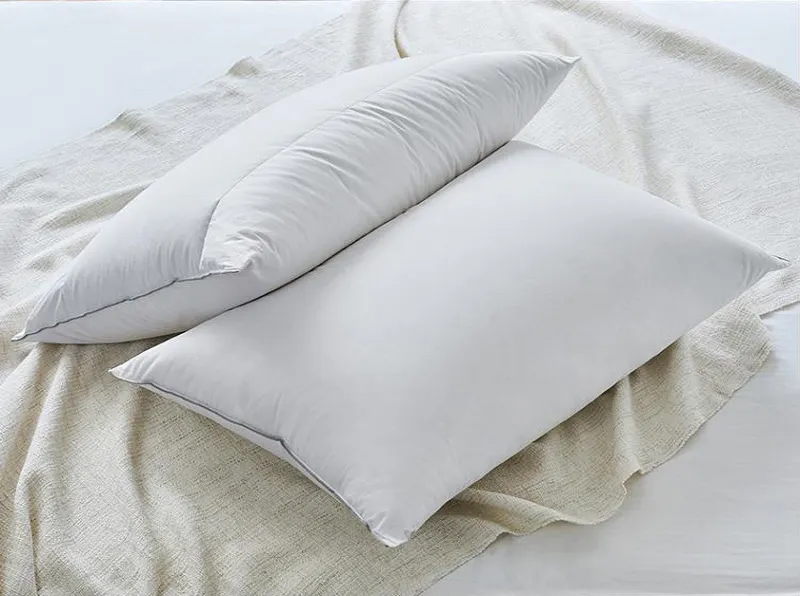 Luxury Custom Comfortable 100% Cotton Washable Chinese Goose Down Pillow