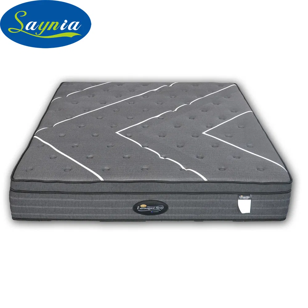 Luxury Gel Memory Foam Compressed Vacuum Packed Memory Foam Wool Fiber Mattress