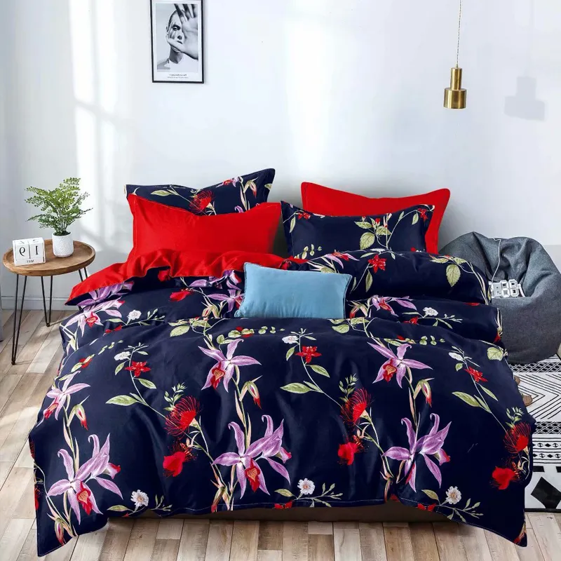 Made in China Home Textile Supplier 130GSM Disperse Print Wholesale Bedding Sets