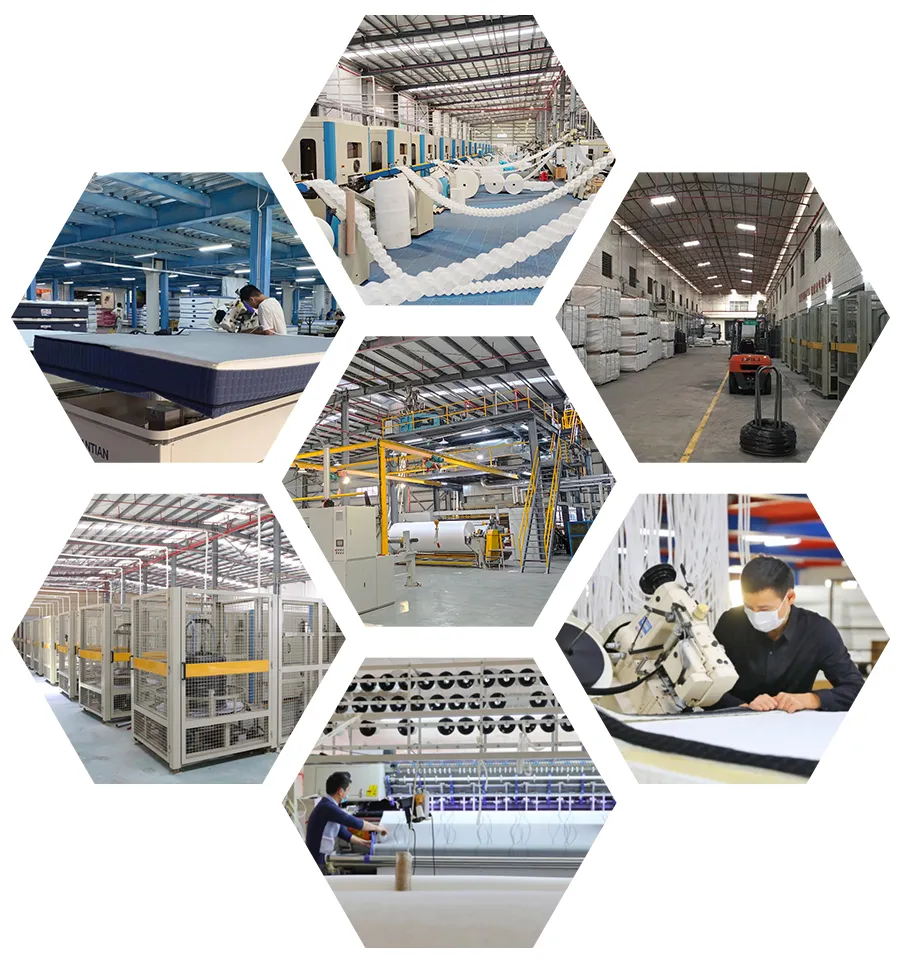 Mattress Factory Direct Sales Single Bed Pocket Coil Spring Mattresses Twin Tight Top Design Home and Hotel Used