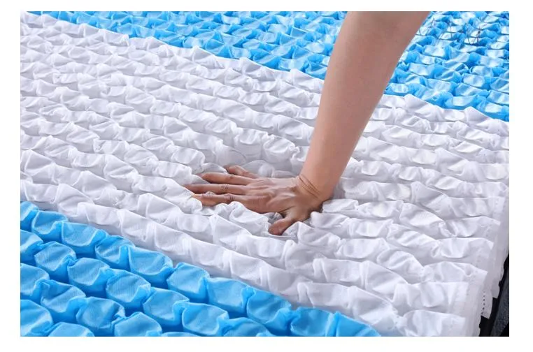 Mattress Factory Direct Sales Single Bed Pocket Coil Spring Mattresses Twin Tight Top Design Home and Hotel Used