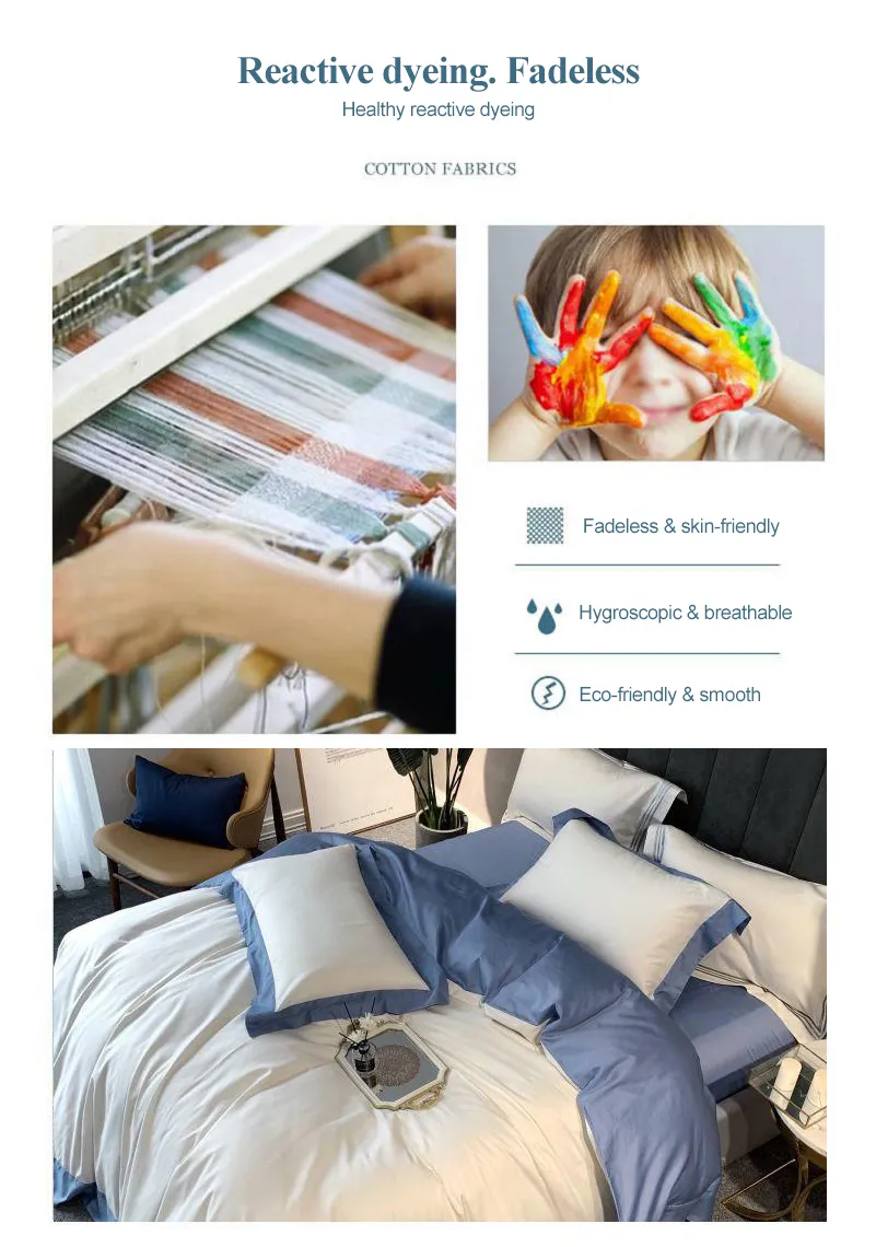 Modern Design Sheraton Hotel Linen 3PCS Double Bed Sheet Comfortable Cotton