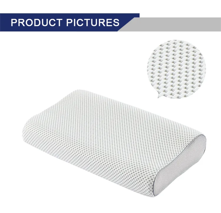 Oblong Super Cooling Memory Foam Pillow with Low Price