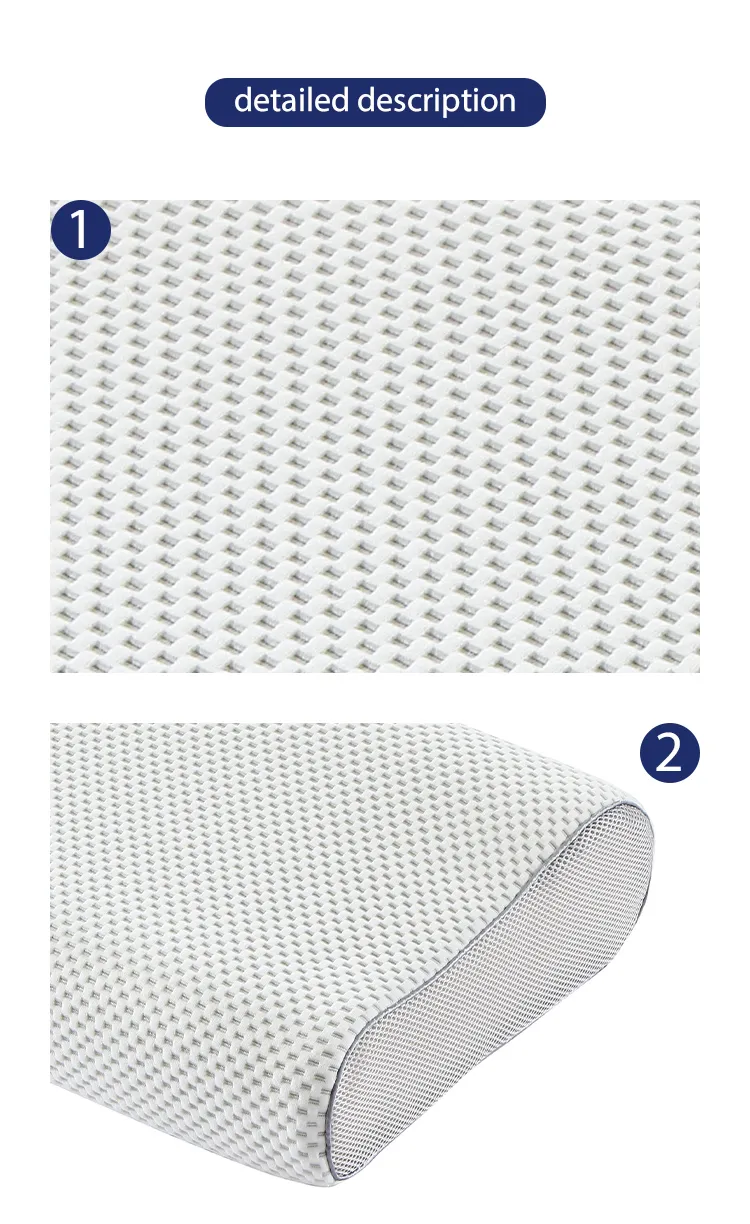 Oblong Super Cooling Memory Foam Pillow with Low Price