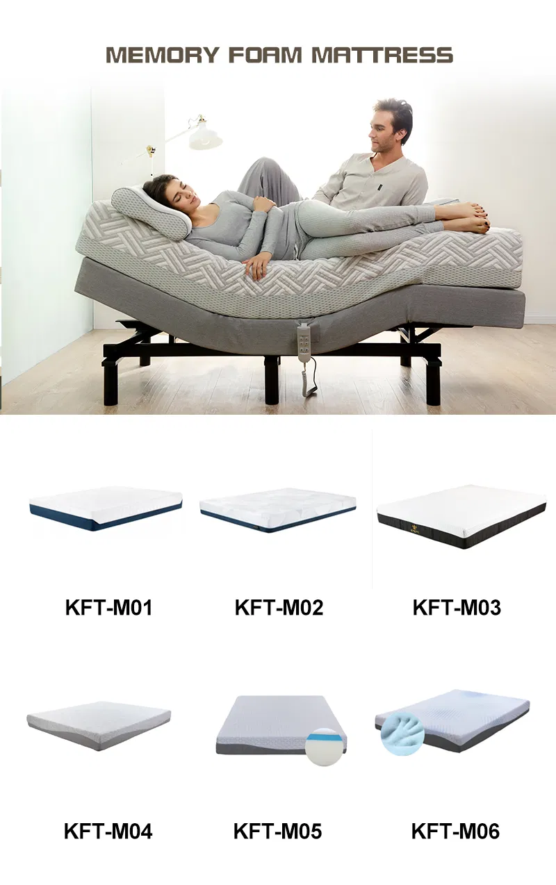 Oeko Konfurt 10 Inch 12 Inch California King Mattress Memory Foam and Inner Spring Hybrid Mattress Full Size Mattress