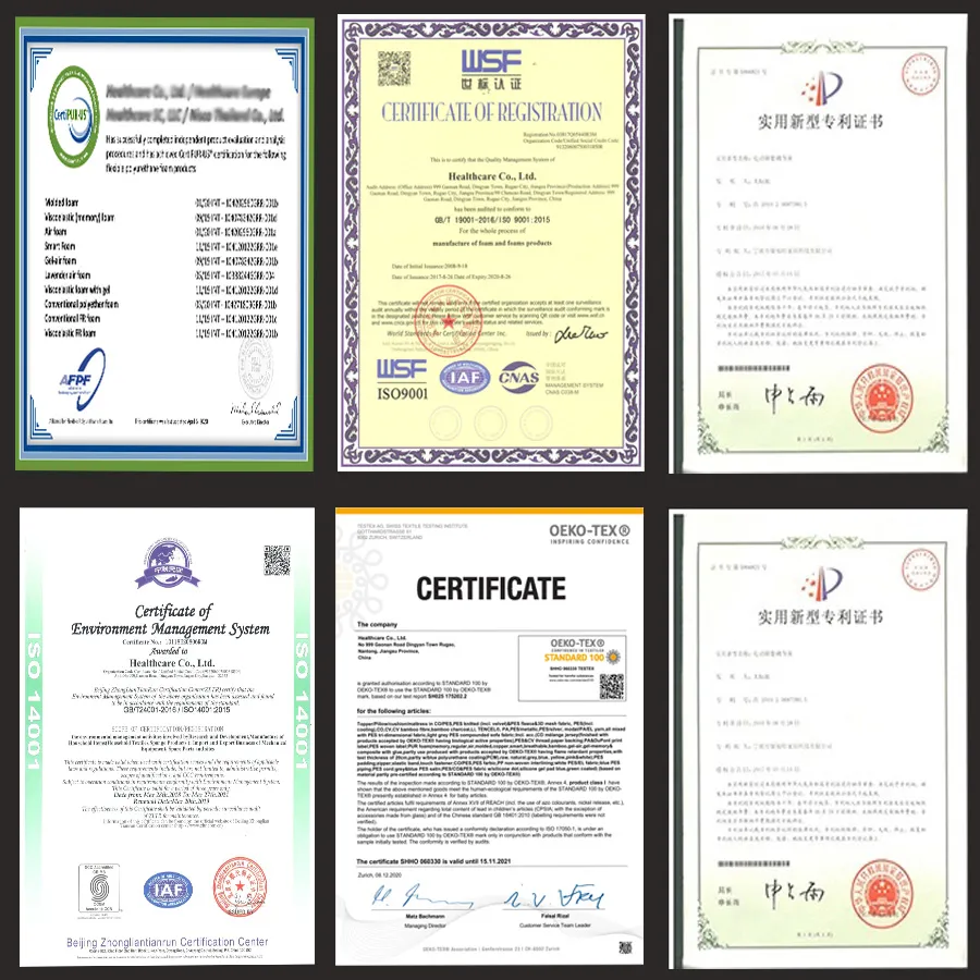 Oeko Konfurt 10 Inch 12 Inch California King Mattress Memory Foam and Inner Spring Hybrid Mattress Full Size Mattress