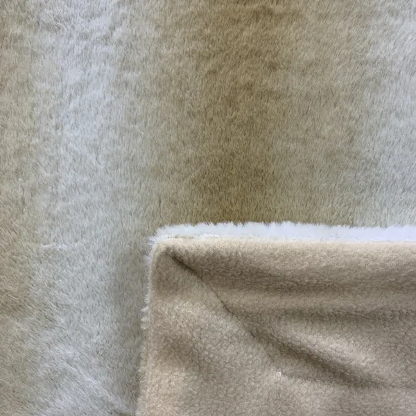 Printed Rabbit Fur Blankets Faux Fur Throws