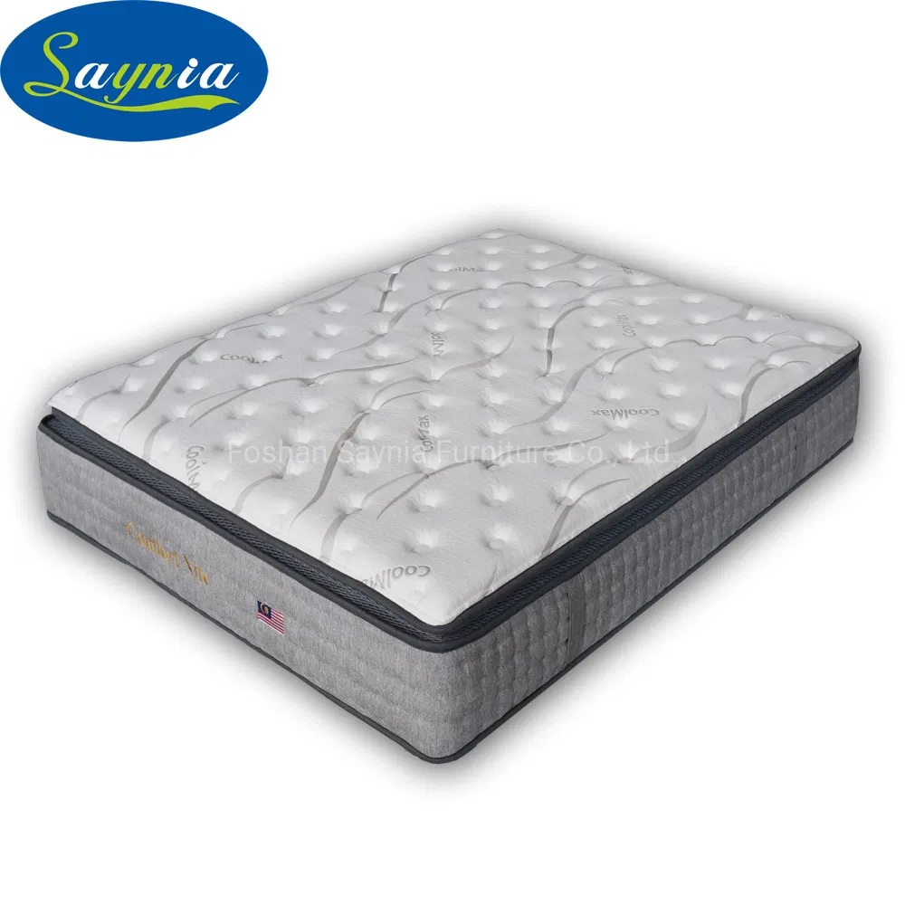 Queen Size and King Size Medium Foam Springbox Spring Mattress for 5 Star Hotel