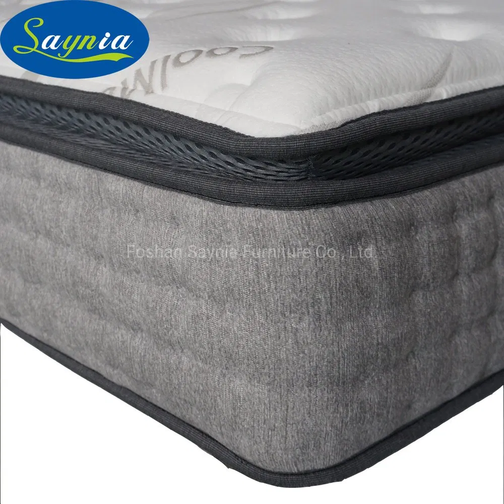 Queen Size and King Size Medium Foam Springbox Spring Mattress for 5 Star Hotel
