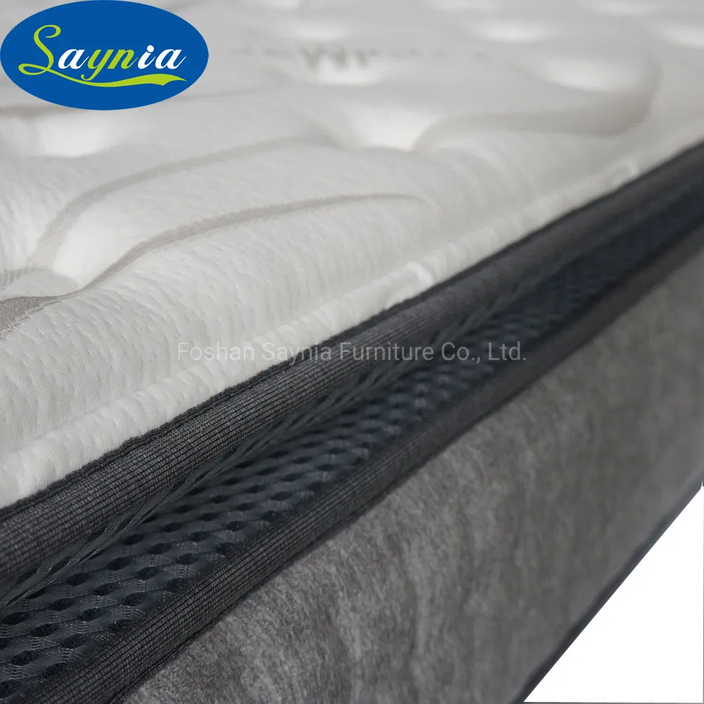 Queen Size and King Size Medium Foam Springbox Spring Mattress for 5 Star Hotel