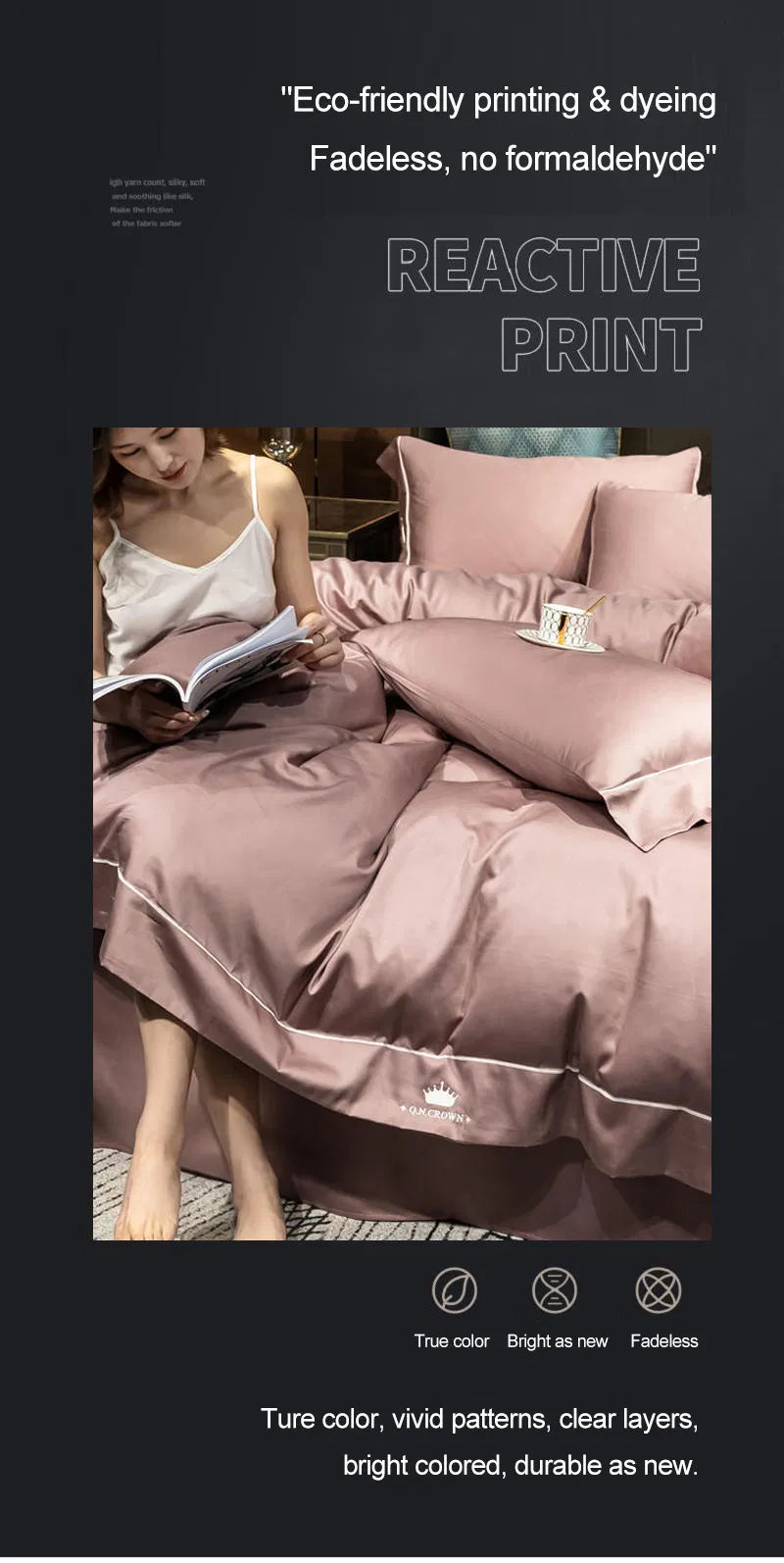 Sheraton Hotel Bedding Set Smooth Luxury for King Bed Sheet Set