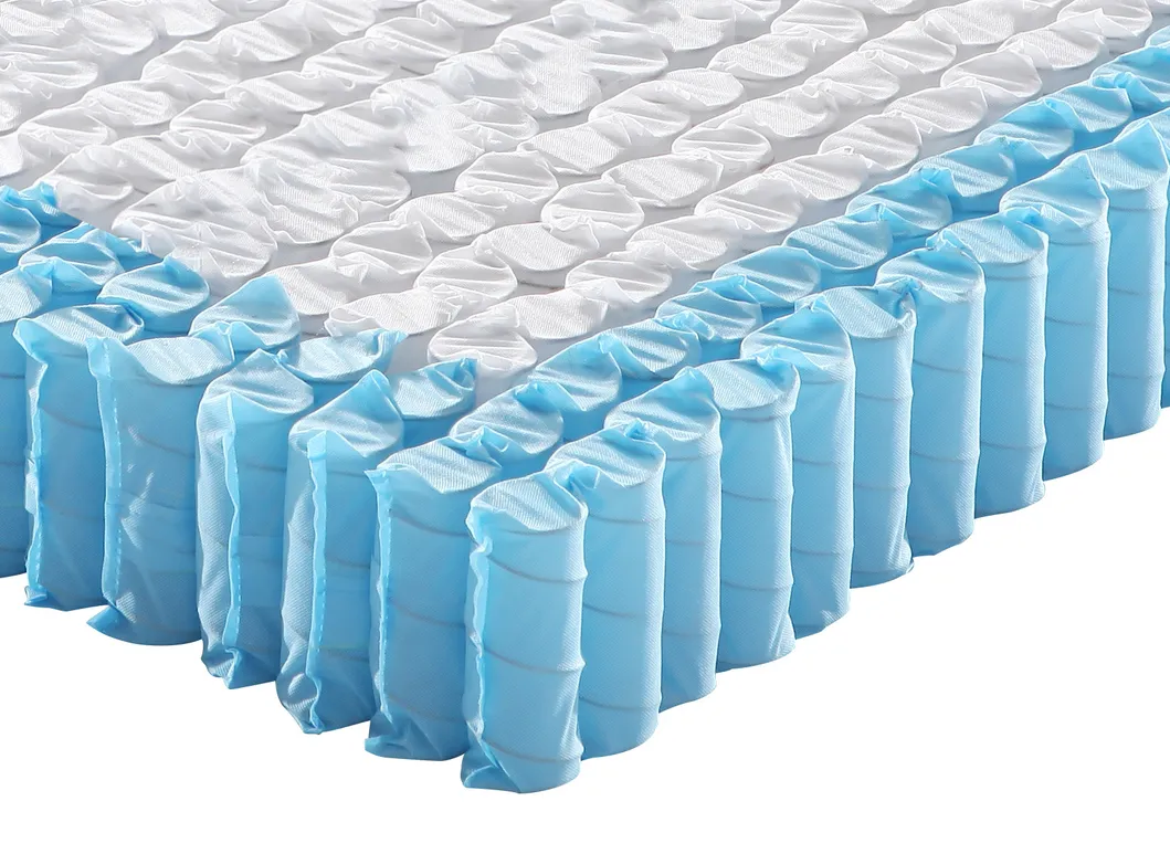 Sides Foam Encasement 3 Zone Pocket Spring Coil Home Products Hotel Bedding Memory Foam Mattress