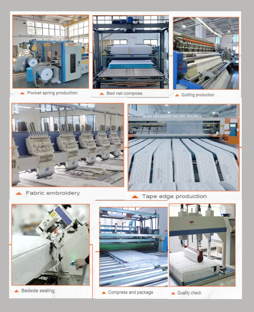 Single Bed Memory Foam Bedsore Mattress Hotel Bed Base Sleep Mattresses Price Rollable Pocket Spring Home Furniture 10-15 Years