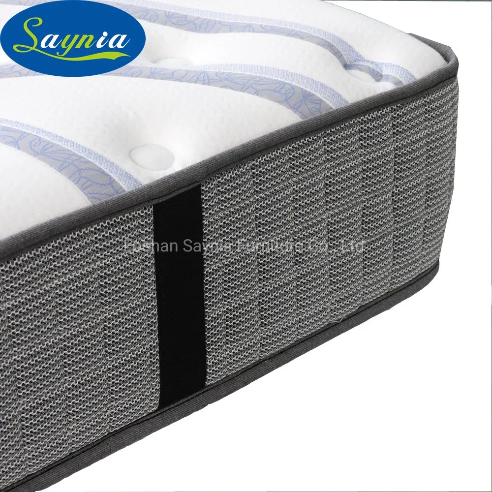 Sleepwell Memory Foam Pocket Spring King Size Medium Mattress for Camping Foam Mattress