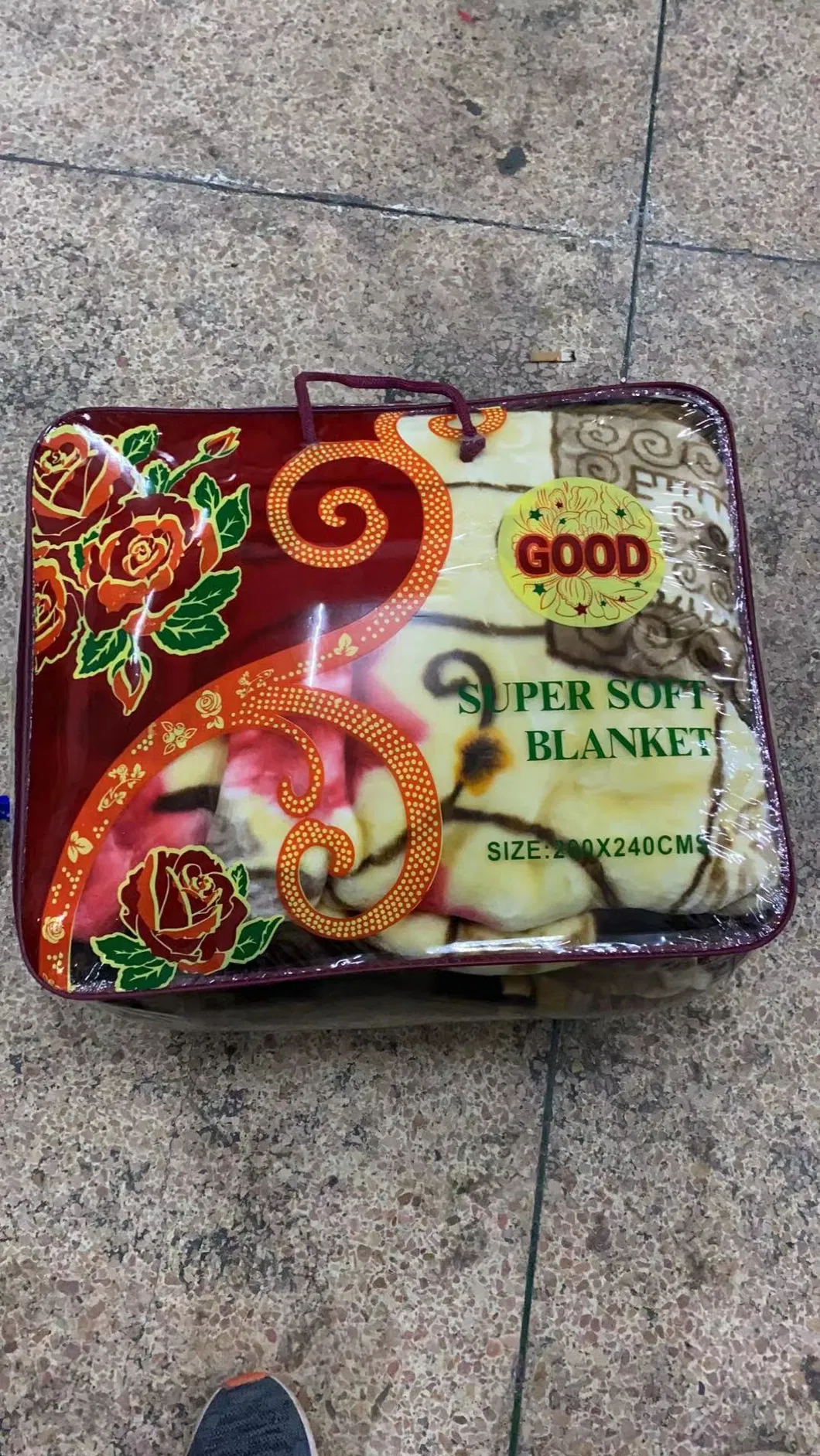 Stock Mink Raschel Blankets 2-4 and 5~10 Kg 240X260cm