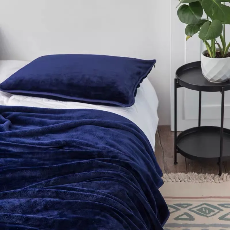Summer Blanket Sheets Single Coral Velvet Flannel Blanket Office Nap Air Conditioning Blanket