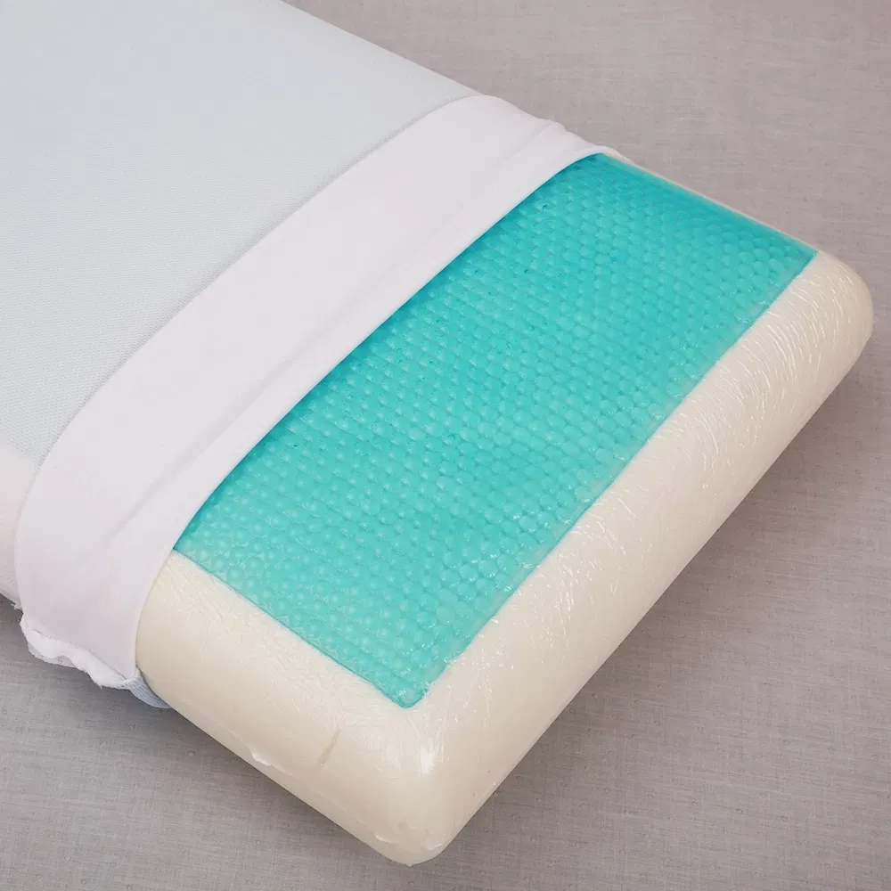Super Soft Memory Foam Pillow Mould Foam Pillow with Cooling Gel Pad Pillow