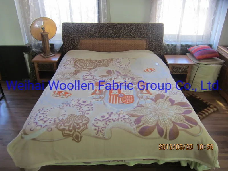 Super Soft Warm Raschel Mink Wool Blanket