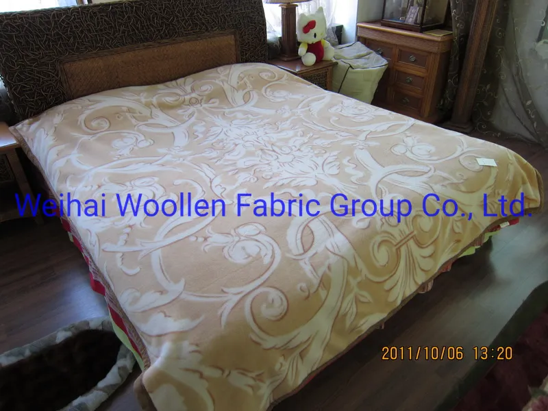 Super Soft Warm Raschel Mink Wool Blanket