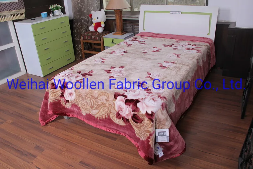 Super Soft Warm Raschel Mink Wool Blanket